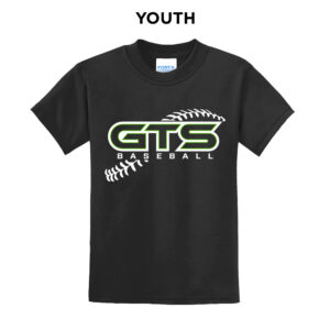 GTS Youth Short Sleeve Tee-Black