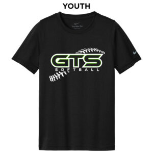 GTS Nike Youth Swoosh Sleeve rLegend Tee-Black