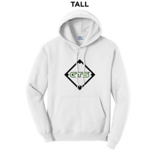 GTS Tall Fleece Hooded Sweatshirt-White