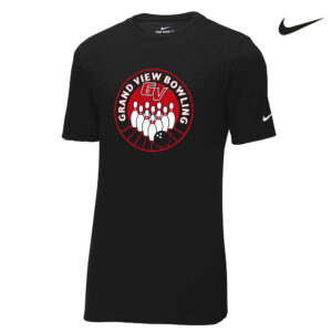 GV Bowling Nike Men Dri Fit Cotton/Poly Tee-Black