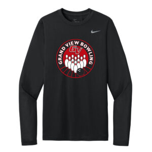 GV Bowling Nike Team Men rLegend Long Sleeve Tee-Black