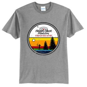 Heart Shot Ministry Unisex Short Sleeve Tee-Athletic Heather
