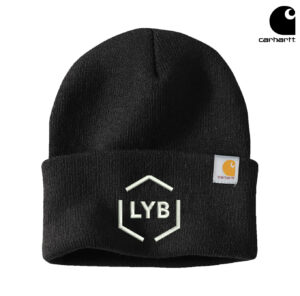 LYB Clinton Carhartt Acrylic Watch Cap 2.0 beanie stocking cap with cuff-Black