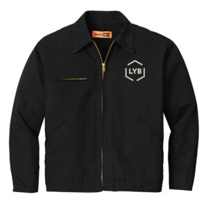 LYB Clinton CornerStone Men Duck Cloth Work Jacket-Black