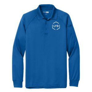LYB Clinton CornerStone Adult – Select Long Sleeve Snag-Proof Tactical Polo-Royal