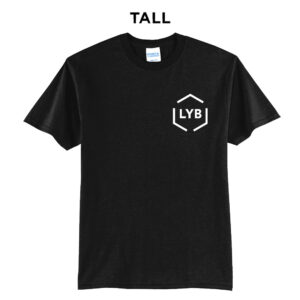 LYB Clinton Tall Short Sleeve Tee-Black
