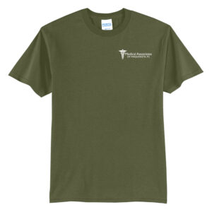 MA of Maq Employee Unisex Short Sleeve Tee-Olive Drab Green