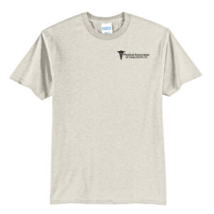 MA of Maq Employee Unisex Short Sleeve Tee-Oatmeal Heather