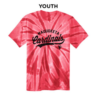 Maq NHS Youth Tie-Dye Tee-Red