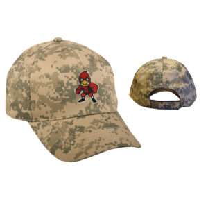 Maquoketa Wrestling Digital Camo pro-twill adjustable cap-Tan