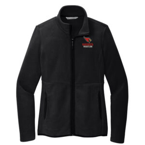 Maquoketa Wrestling Port Authority Ladies Connection Fleece Jacket-Black