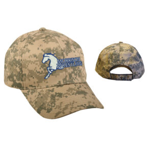 Morrison Wrestling Digital Camo pro-twill adjustable cap-Tan