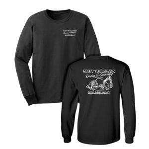 Thompson Dozing Excavating Unisex Long Sleeve Tee-Black