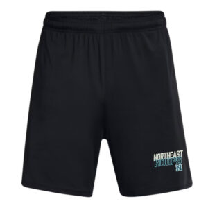 NE Boys Basketball Under Armour Men’s UA Tech Vent 7″ pocketed Shorts-Black