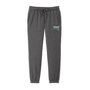 NE Boys Basketball Women VIT Fleece Sweatpant-Heathered Charcoal