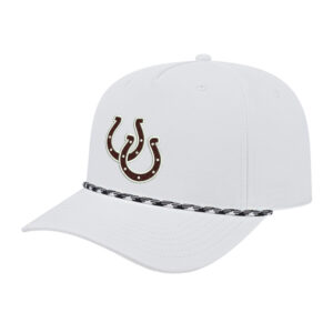 Owen Athletics Athletic Rope Cap-White/White/Black