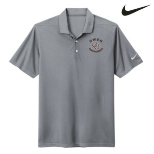 Owen Athletics Nike Dri Fit Men Micro Pique 2.0 Polo-Cool Grey