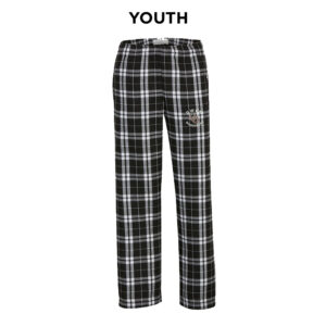 Owen Athletics Boxercraft Youth Flannel Pants-Black/White