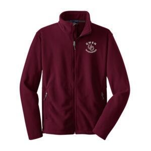 Owen Athletics Port Authority Value Fleece Jacket Men-Maroon