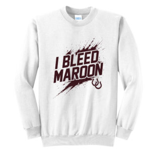 Owen Athletics Unisex Fleece Crewneck Sweatshirt-White