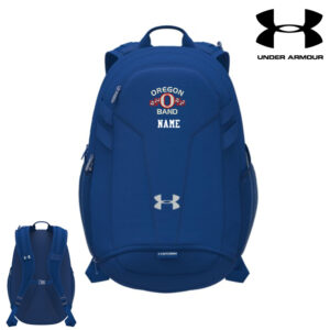 Oregon Band Under Armour Hustle 5.0 Team Backpack – Royal