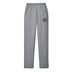 Oregon Band Men Core Fleece Pocketed Sweatpants-Athletic Heather