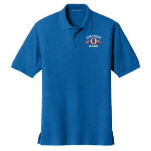 Oregon Band Port Authority Silk Touch Polo Adult-Royal