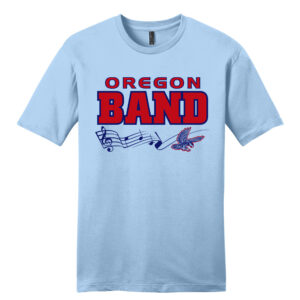 Oregon Band Unisex Premium Short Sleeve Tee-Ice Blue