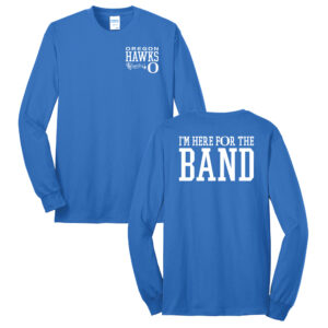 Oregon Band Unisex Cotton Long Sleeve Tee-Royal