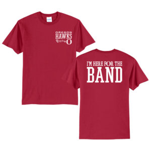 Oregon Band Unisex Short Sleeve Tee-Red