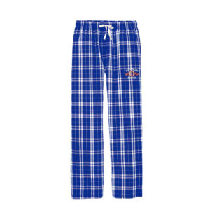 Oregon Band District Flannel Plaid Pant Men-Deep Royal
