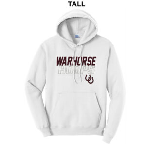 Owen BB Tall Fleece Hooded Sweatshirt-White