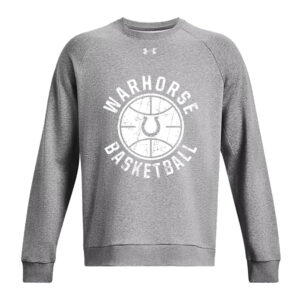 Owen BB Under Armour UA Rival Fleece Crewneck Sweatshirt-Castle Rock Heather