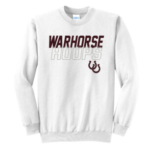 Owen BB Unisex Fleece Crewneck Sweatshirt-White