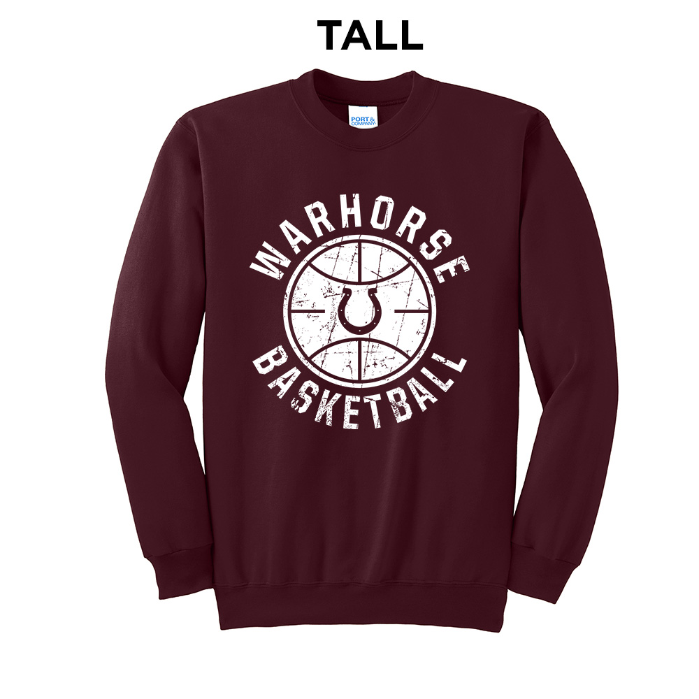 Owen BB TALL Ultimate Crewneck Sweatshirts-Maroon