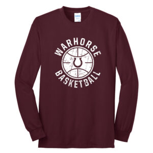 Owen BB Unisex Long Sleeve Tee-Maroon
