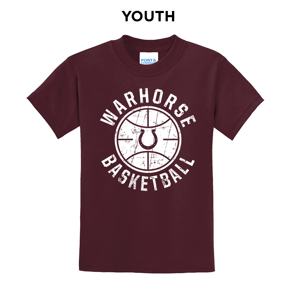 Owen BB Youth Short Sleeve Tee-Maroon