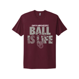 Owen BB Unisex Premium Short Sleeve Tee-Maroon
