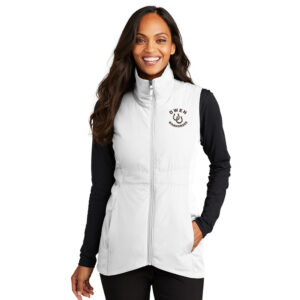 Owen BB Port Authority Ladies Collective Insulated Vest-White