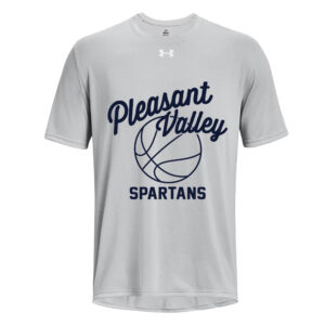 PV Girls BB Under Armour short sleeve Men’s Team Tech Tee-Mod Grey