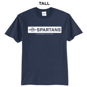 PV Girls BB Tall Cotton Short Sleeve Tee-Navy
