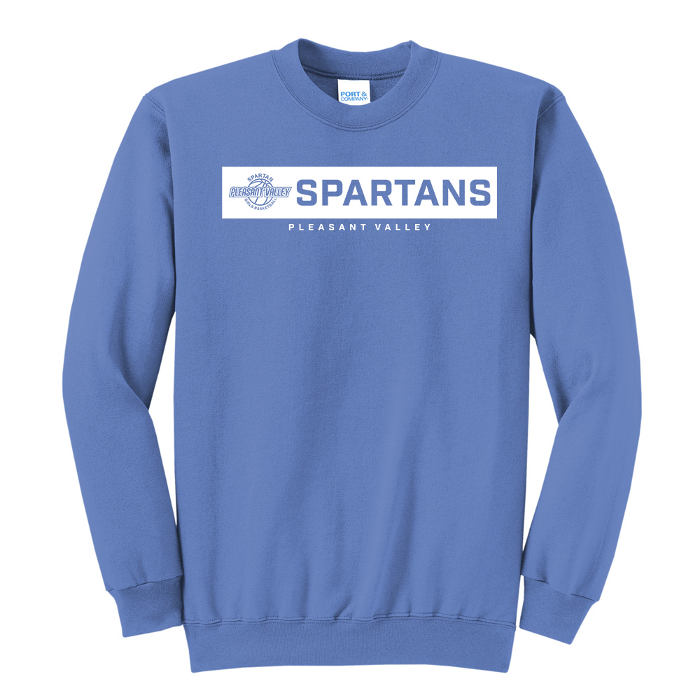 PV Girls BB Unisex Fleece Crewneck Sweatshirt-Carolina