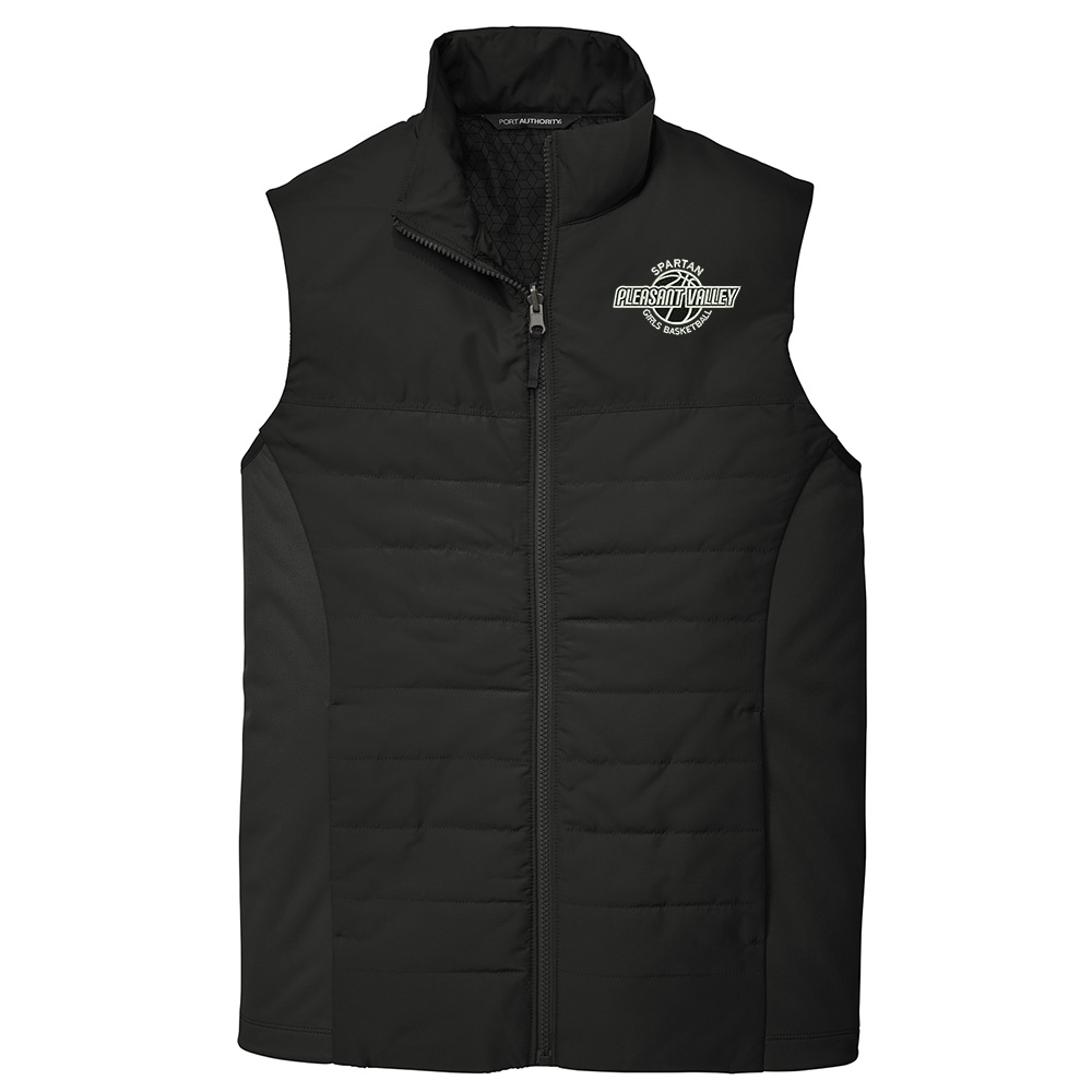 PV Girls BB Port Authority Collective Insulated Vest-Black
