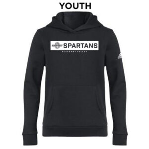 PV Girls BB Adidas Youth Fleece Hooded Sweatshirt- Black (youth small only)