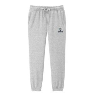 PV Boys Soccer Women VIT Fleece Sweatpant-Light heather Grey