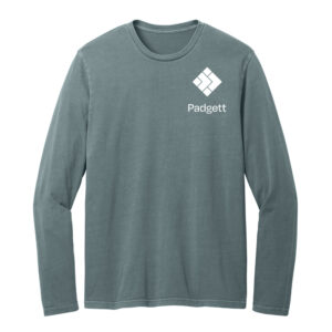 Padgett District Wash Long Sleeve Tee Unisex-Deep Steel Blue