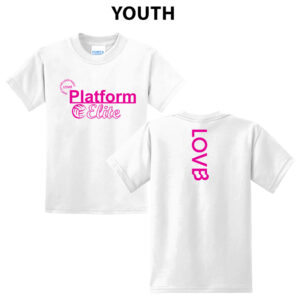 12. Platform Elite Youth Team T-Shirt-White