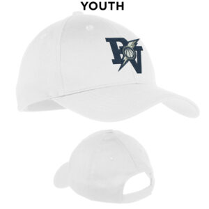 PV Lightning Youth BB Youth Six-Panel Twill Cap-White