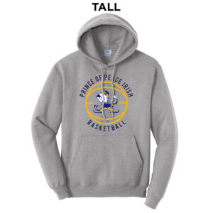 Prince of Peace Tall Hooded Sweatshirt-Athletic heather