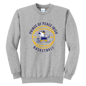 Prince of Peace Unisex Basic Crewneck Sweatshirt-Athletic Heather